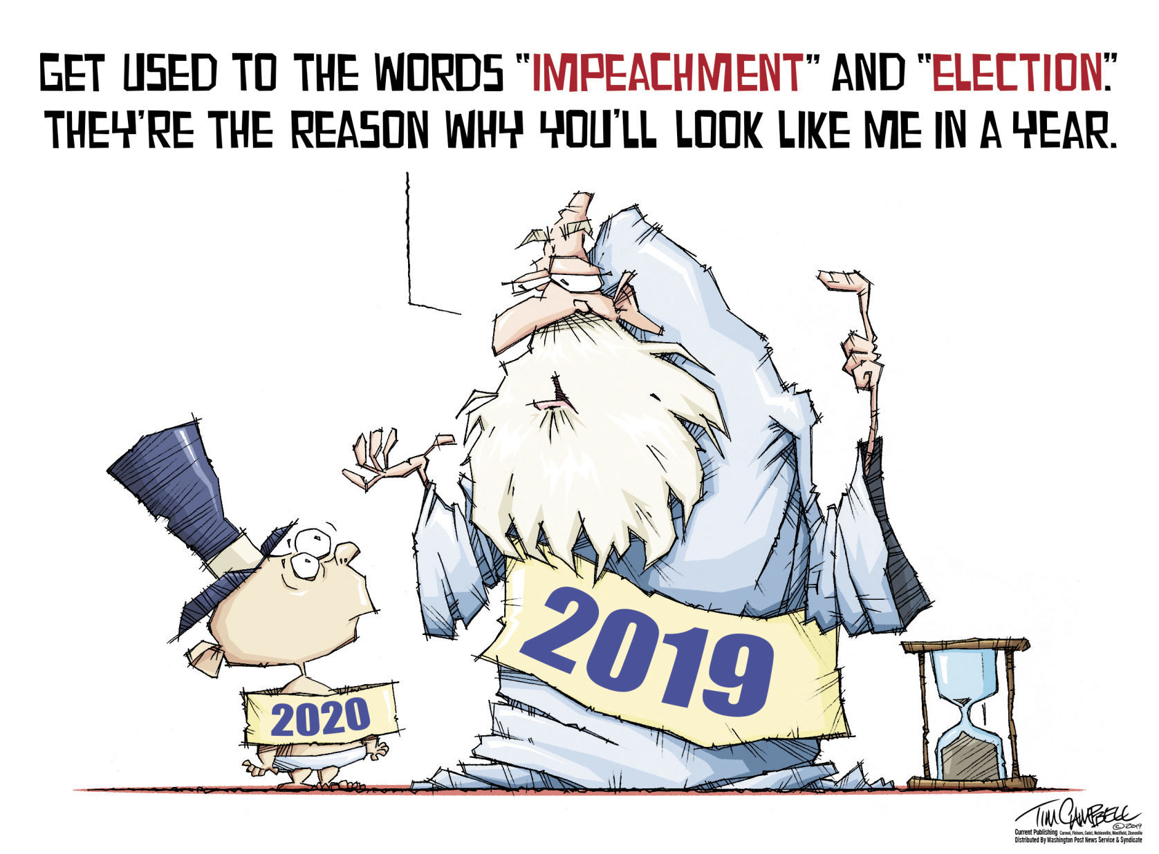 Tim Campbell cartoon